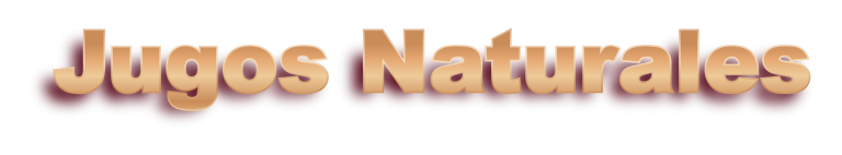 jugos naturales